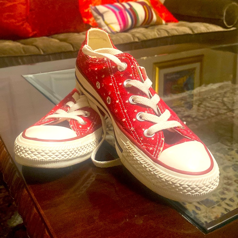 Red Converse All Stars